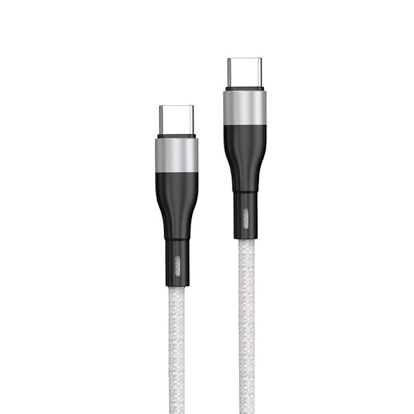 0,25m/1m USB C til Type C Extended Link-kabel 66W Hurtiglading Laderkabel Dataoverføringsledning for Phone Nettbrett Laptop
