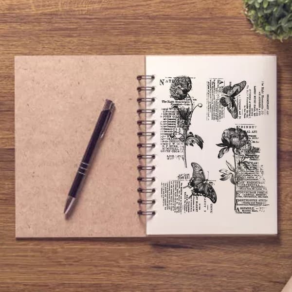 Blomst Klar Stempel Håndlaget Barn Gutter Jenter Læring DIY