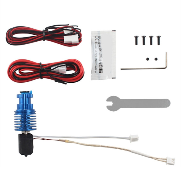 Uppgraderad 3D-skrivare Hotend Extruder Head Kit för V6 J Head 3D Printer Extruder