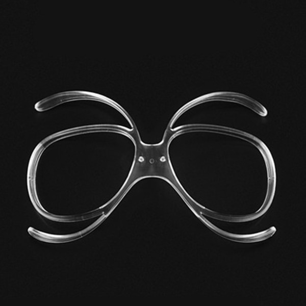 Fleksible bærbare skibriller Myopia Frame Snowboard Briller Lens Bezel Adapter