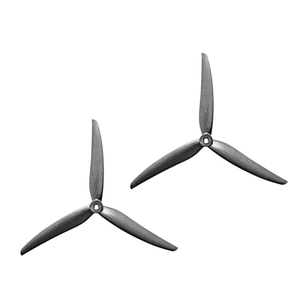 1 sæt letvægts 3-vingede propeller 7037/8040/8060/9045/1050 Carbon Nylon Propeller Propeller til FPV Racing Drones