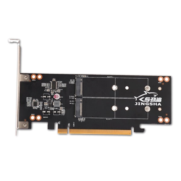 PCIe X16 - M.2 NVME Card 4 Port Controller -laajennuskortti PCIe-sovitinkortti