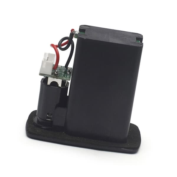 Aktiv basgitarr pickup 9V batterilåda plast batterilucka hållare fodral