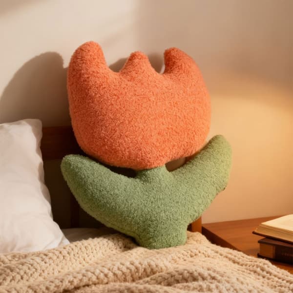 Stilig tulipanpute gir sjarm til ethvert rom