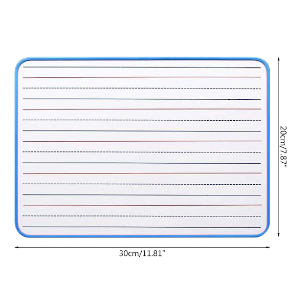 Dobbeltsidet whiteboard tør sletter hvide tavler til studerende og kontoransatte null - B