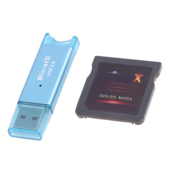 Högpresterande spelkassett Gaming Player Card Bundle Pack Combo kompatibel för Ace3DS X 3DS Super Combo Cartridge null - A