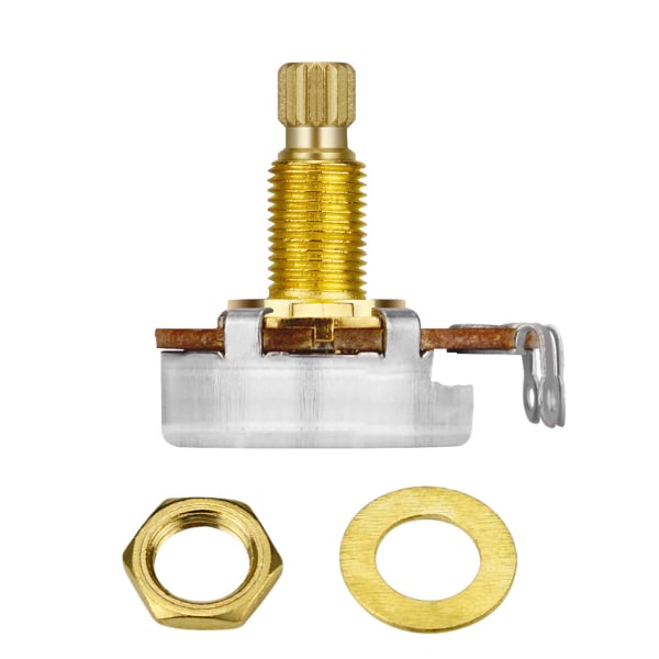 A500K Gitarrpotentiometer Volym Tonkontroll Potentiometer Förstärkare Elgitarrdelar