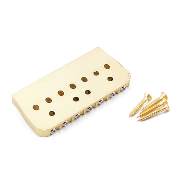 Guitar Bridge Set 7 String Flat Saddle Single Tremolo Bridge Stærke Dele