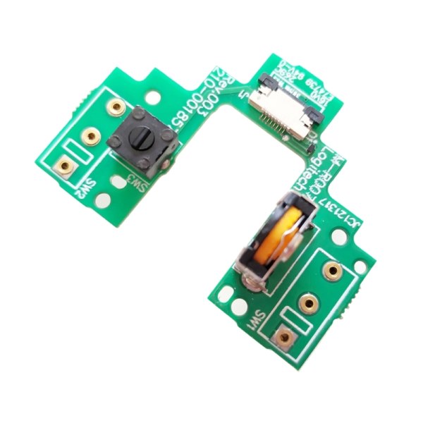 Grön reparationsdel Mus Micro Switches Button Board Key Moderkort för GProW