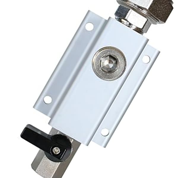 Garage luftutloppssats, 3/4 storlek väggmonterad metallkropp, 2-pack