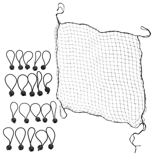 Fodbold Rebounder Net med 20 Elastiske Reb Kickbacks Fodbold Rebound Net