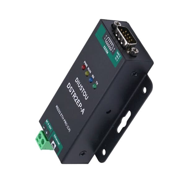 RS485 - RJ45 Ethernet -moduuli sarjatuelle JSON Mott -moduulille