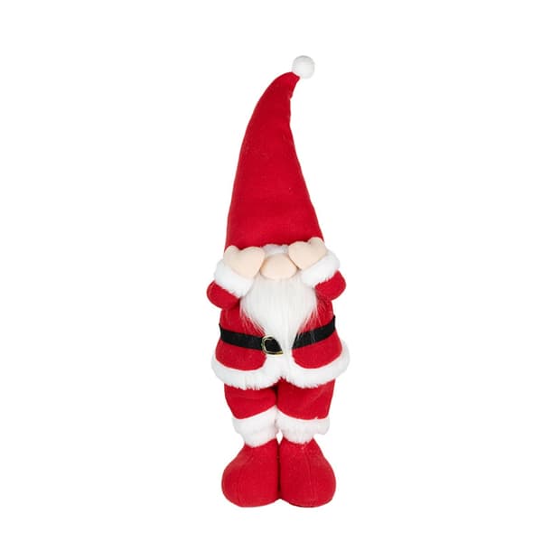 Teleskopisk Rudolf Statue Facepalm Julefigur Dukke Dekorasjon