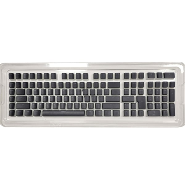 1 sett koreansk/russisk Doubleshots PBT Keycap 117 Keys Puddings 2-lags Keycaps OEM Profile for RGB Mechanical Keyboard
