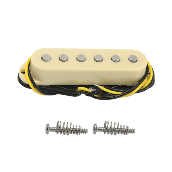 Enkelspolad pickup gitarr bridge pickuper 55 mm Alnico 5 magnet 6-7K pickuper
