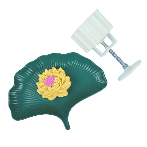 3D Mini Lotus Månekageform Sæt Egnet til DIY Kageform Tilbehør