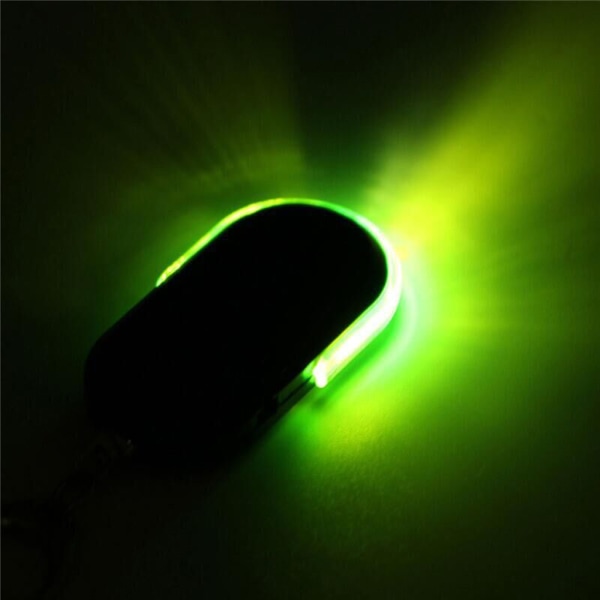 Praktiskt anti-förlorat visselljud LED-ljus för nyckelsökare för nyckelring för män Kvinnor Unisex Man Kvinna Yellow
