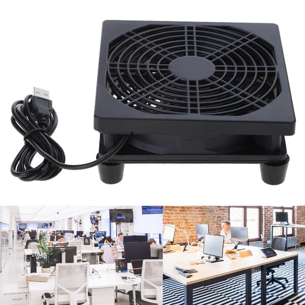 Router Blæsere Køleplade Laptop PC Computer Kabinet Køler Bred Anvendelse