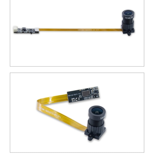 Kompakt OV9281 kameramodul 120FPS 60°FF/ 72°FF/100°FF Kamerakort 50 cm kabel null - C