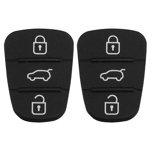 2Pack Keyless Entry Key Fob Shell auton avain kumiset painiketyynyt auton case
