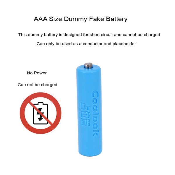 Typ C Power AAA LR3 batterieliminatorkabel kan ersätta 3xAAA batteri