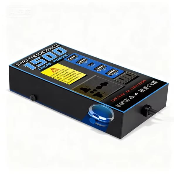 Robust Bilomformer Konverterer 12V 24V Til 110V 220V Elektrisk Energi
