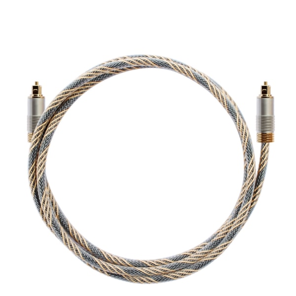 Optisk kabel SPDIF Digital Audio Optisk fiberkabel för hemmabio Kabel Högtalare Sound Bar TV-spelare Nylon 1.5m