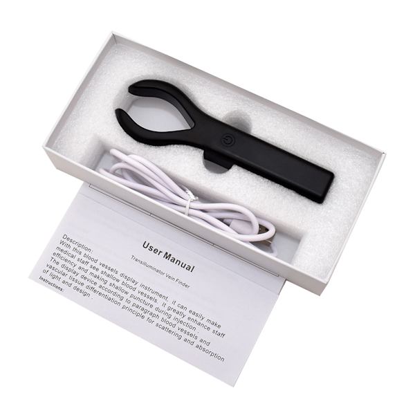 Ladattava Vein Finder Viewer IV Access Phlebotomy Handhold Vein Illuminatille