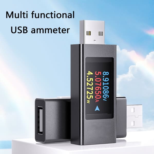 Allsidig ladesikkerhet USB-tester for hyppige enhetsovervåkingsbehov