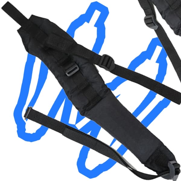 Ergonomiske skulderstropper til P021046661 rygsækblæser vedligeholdelse