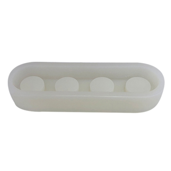 Lysestage Støbning Silikone Forme DIY Runde Lysestage Epoxy Resin Forme