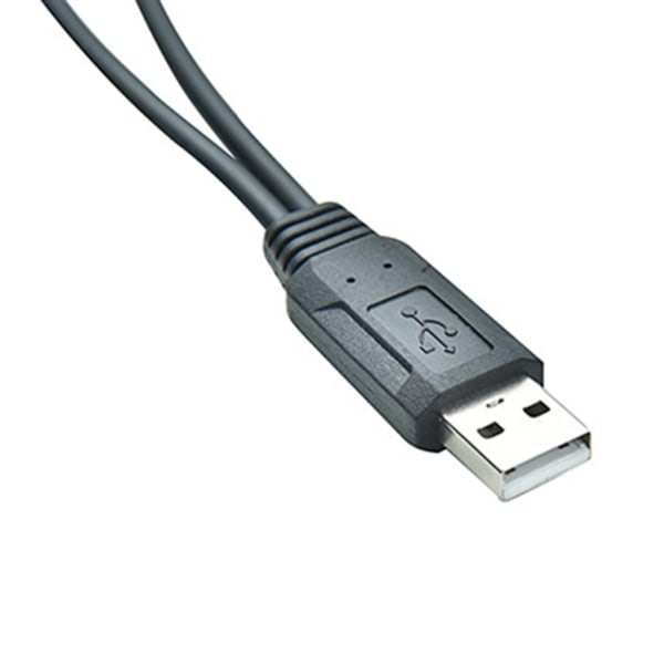 USB till Type C och Micro USB Laddningskabel för telefoner och surfplattor Ladda två enheter samtidigt