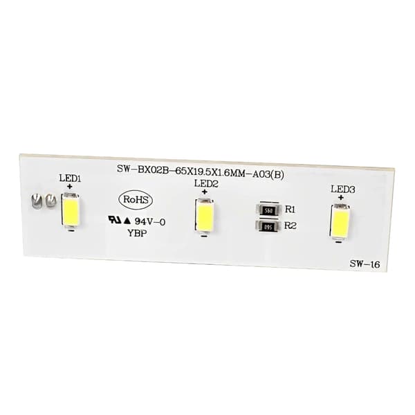 Universal SWBX02B Kjøleskap LED Lysbrett Lys For