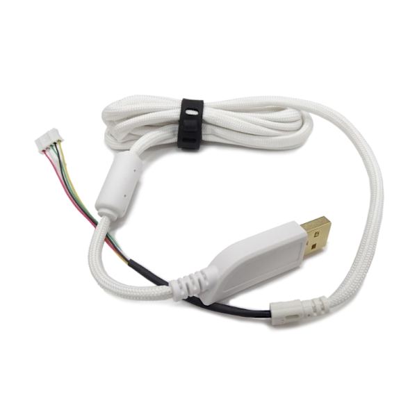 för ZOWIE S1,S2,FK-B, ZA-B Mus mjukt paraplyrepkabel Nylon Mösstråd