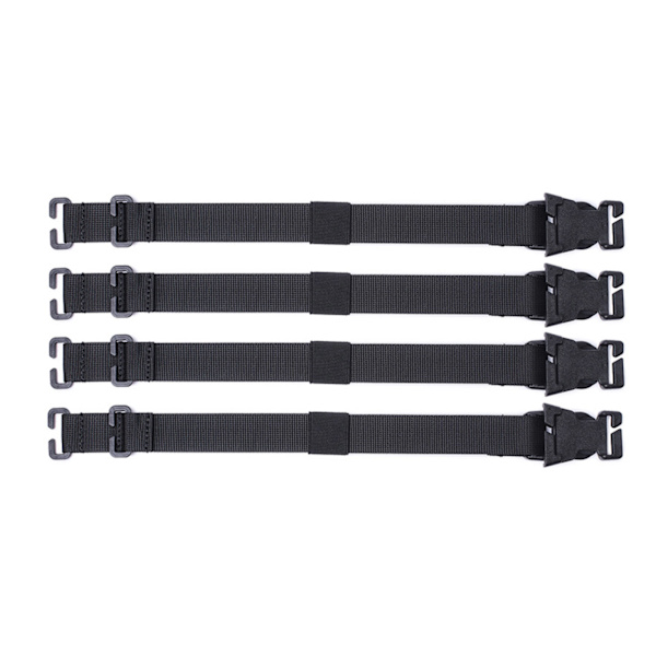 4 stk Molle Webbing stropper med spenne Tactical Gear Clip Strap Enkel å bruke