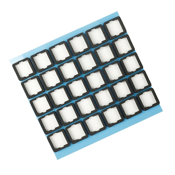 120 stk Switches Lyddæmper Pad Shockproof Sandwich Cotton til Mekanisk Keyboard
