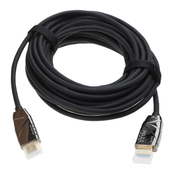 Hållbar optisk fiber HDMI-kompatibel kabelsladd 2.0 4K 60Hz hane till hane tråd för TV-projektor dator