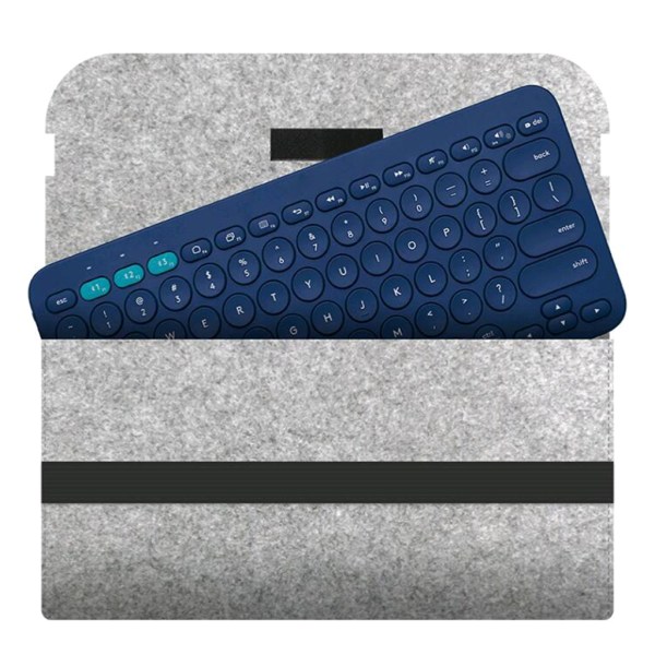 Förvaringsväska för tangentbord i ullfilt för K380 K480 trådlöst cover Skydd - case Ny stil Fashionabla