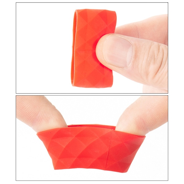 4 stk. Non-jump styrtape til cykler, cykelhåndtag, landevejscykel, remstrop, prop Red