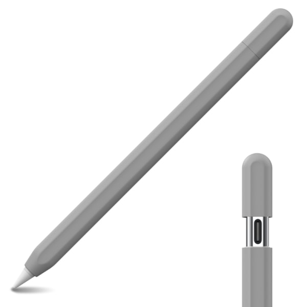 Modernt och funktionellt skydd för Pencil 3(USB C)-skydd Sofistikerat utseende Gray