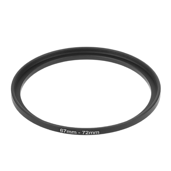 67mm Till 72mm Metall Step Up Rings Linsadapter Filter Kamera Verktyg Tillbehör Nytt