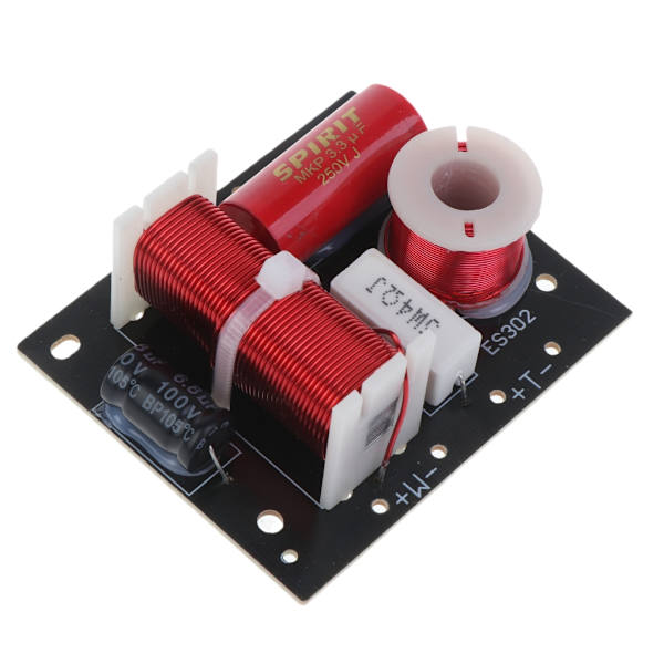 2-vejs lydhøjttaler Frequency Divider Module Diskant Bas Hi-Fi Crossover Filter