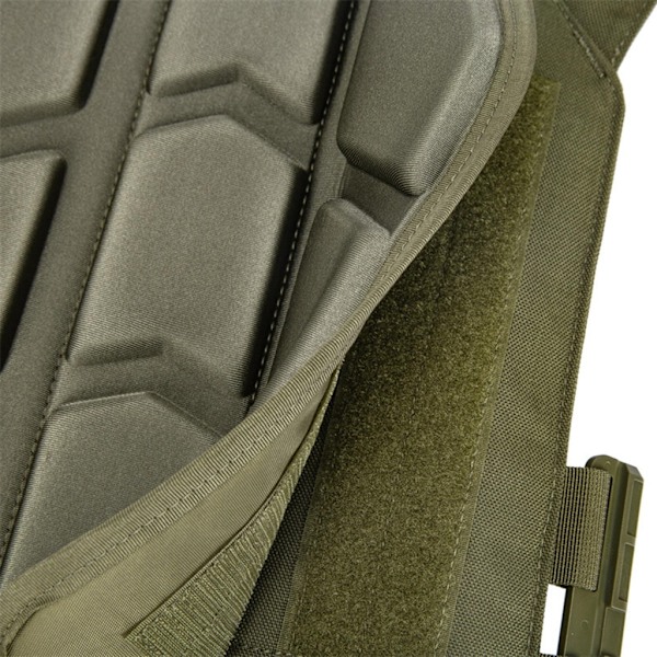 2 st väst kudde dyna väst bräda kropp utrustning väst EVA foder dyna 33x26cm Khaki