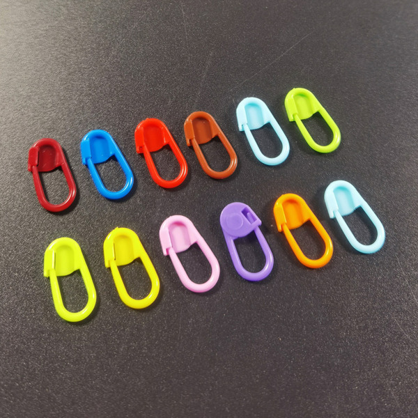 100 stycken Stickstygnmarkörer Stickplatsmarkörer Sytillbehör Color mixing