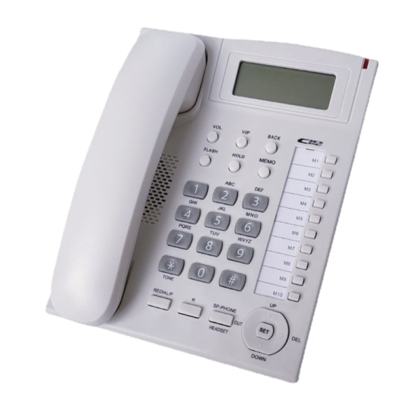 Sladdtelefon Skrivbord Hustelefon Nödtelefon Äldre Stor knapp Integrerad telefon för hemmakontor