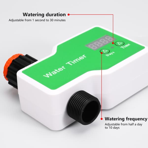 Programmerbart vanningssystem for hager Automatisk timer ABS-konstruksjon