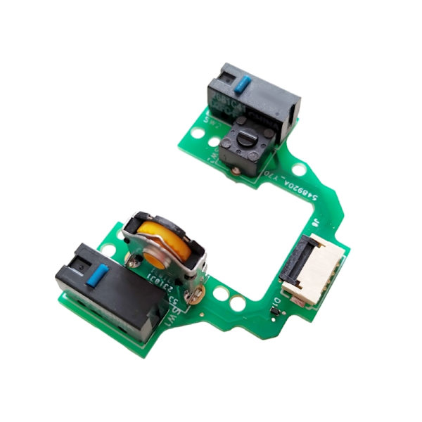 Mus Reparationsdelar Mus Mikrobrytare Knappkort PCB Tangentbord för LogitechGProX Superlight 2 Mouse Button Board