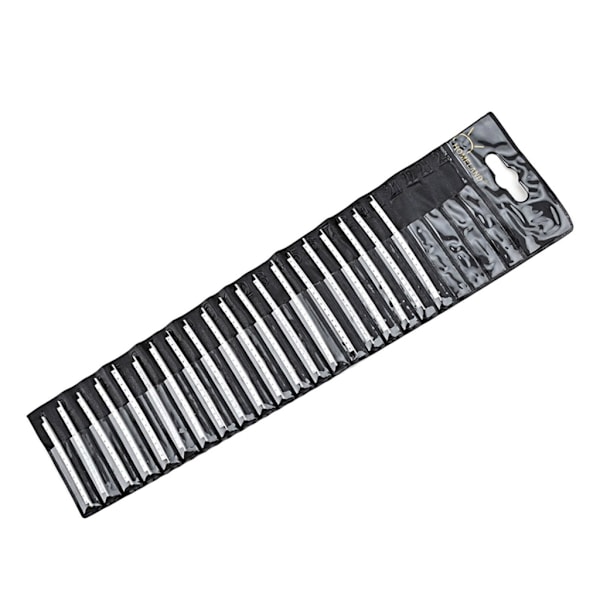 20 st/set Rostfritt stål 2,2 mm bredd 20 band gitarrbandtrådar Bandtrådsats