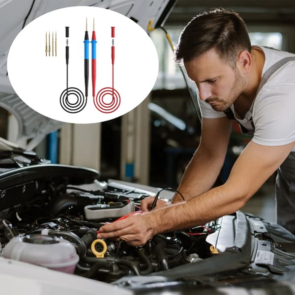 Multimetrisk Penna Multimeter Testare Sond Kabel Penna Tunna Spetsar Ersättning