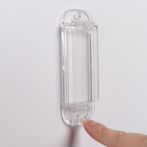 Plastklara strömbrytarplåtskydd Vippströmbrytarskydd för väggströmbrytare